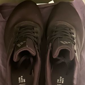 All Back Mens Adidas size 11 running  sneakers